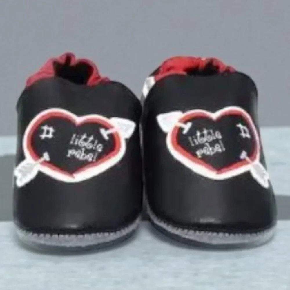 Harley-Davidson Little Rebel Baby Slippers Size 4/5